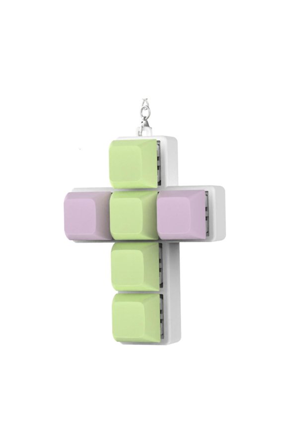 Portable Switches Tester Keychains With 6 Mechanical Switches for Typing Lover