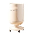 thumbnail image 1 of HannLk Portable Wheeled Waste Basket Generous Lid Operations Space Efficient, 1 of 15