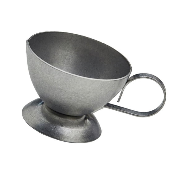 HannLk Practical Miniature Sauce Dispenser Stainless Steel Coffee Small Milk Cup