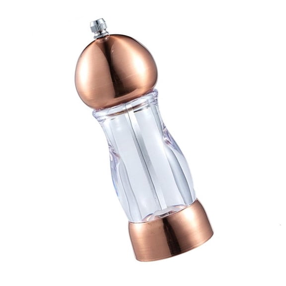 HannLk Practical Plastic Spices Grinder Manual Peppers Mill for Cooking Enthusiasts