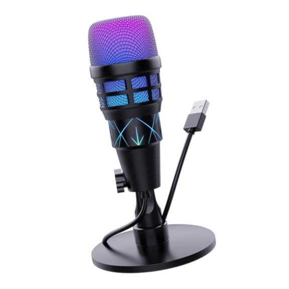 HannLk Professional Condenser Microphone Processing For Live Streaming Recording