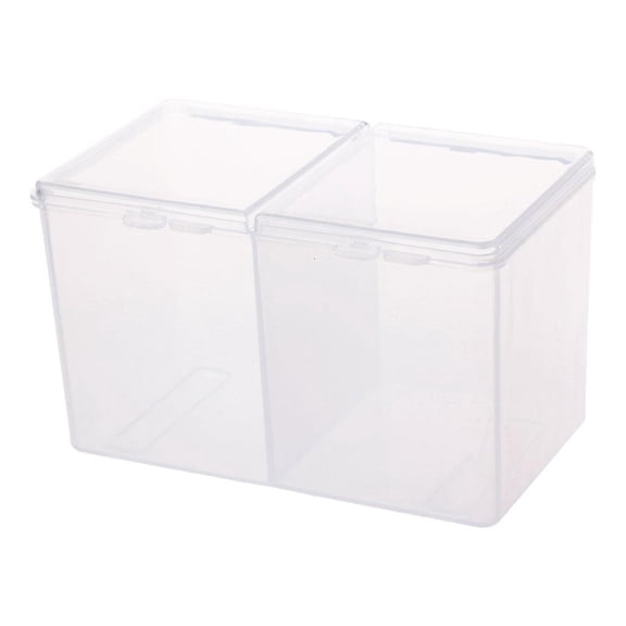HannLk Remover Paper Makeup Cotton Pad Storage Box for Rhinestone Nail Art Tools Contai