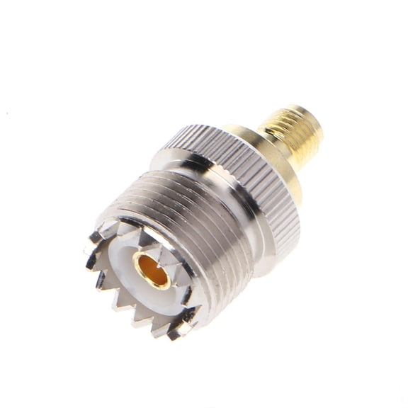 HannLk SMA Female To UHF Female RF Coaxial Connector Adapter SO-239 SO239