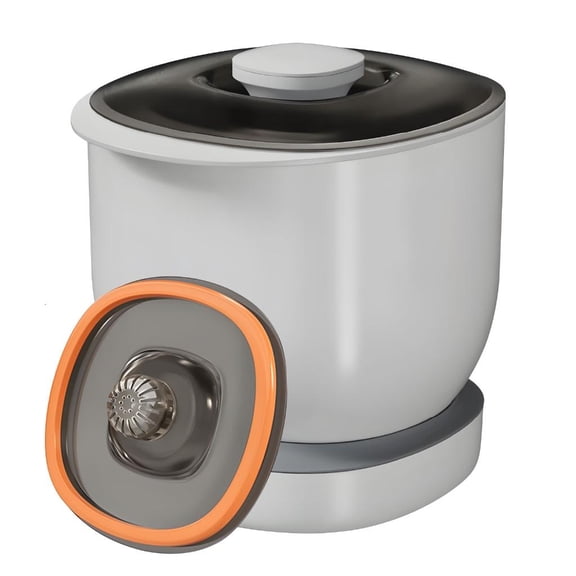 HannLk Sealed Preservation Container for Rice Wheat Flour and Other Dry Ingredients Freshness