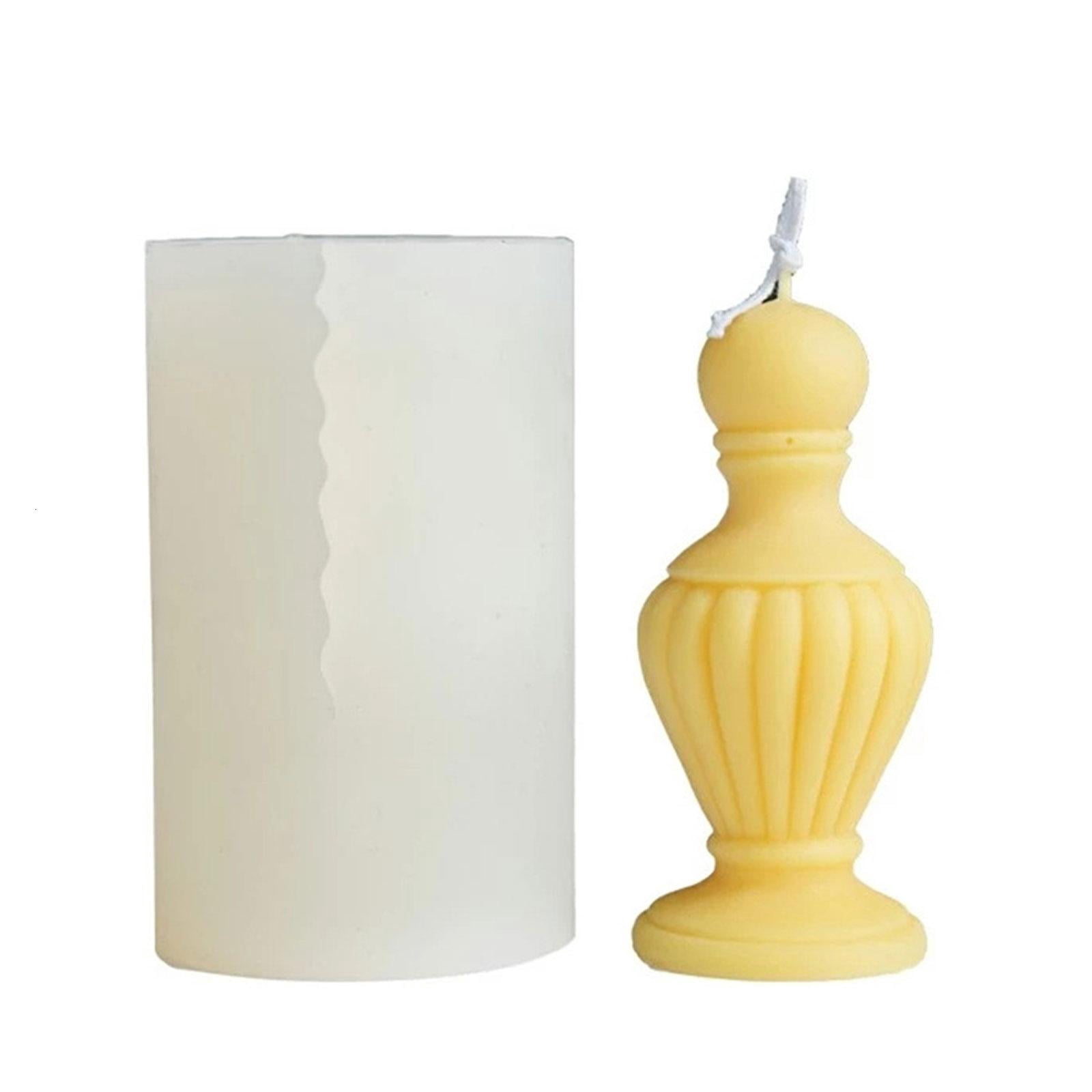 HannLk Silicone Mold DIY Candle Mould Ornaments Handmade Home Decoration Supplies