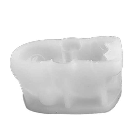 HannLk Silicone Mold Easy to Use Baking Molds Dozing Panda Shape Chocolate Moulds