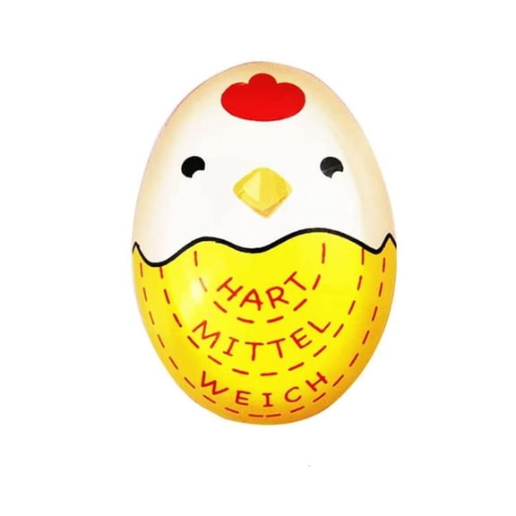 HannLk Soft Hard Boiled Egg Timer Mini Egg Color Changing Boiling Timer BPA Free
