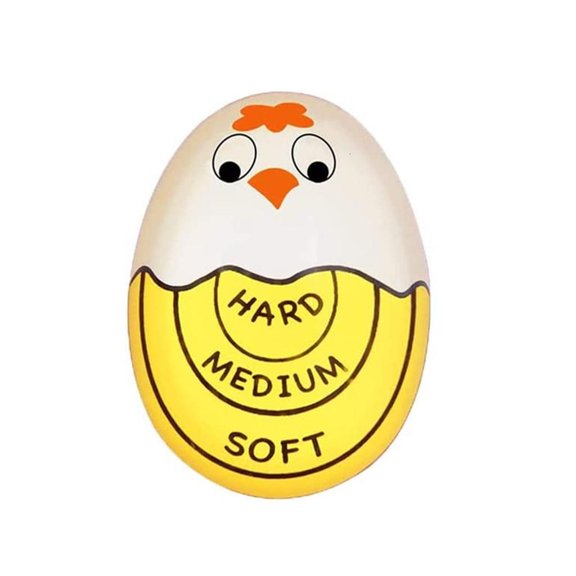 HannLk Soft Hard Boiled Egg Timer Mini Egg Color Changing Boiling Timer BPA Free