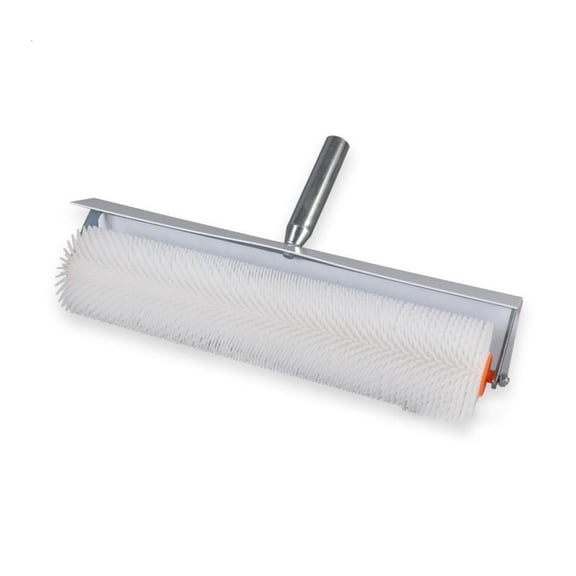 HannLk Spiked Screed Roller for Perfect Surfaces Leveling Cement Tool with Guard