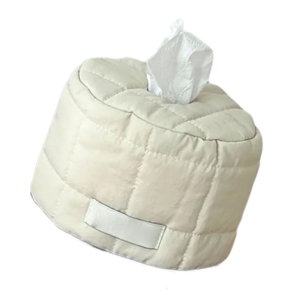 HannLk Stylish Square/Round Tissue Box Easy Access Space-saving Roll Paper Holder