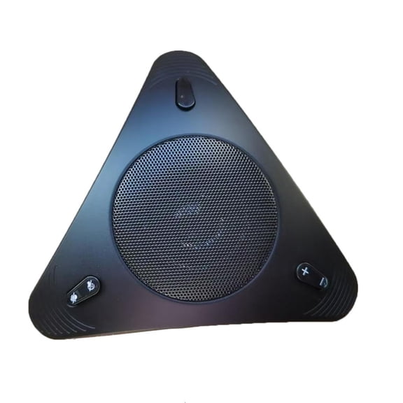 HannLk Travel USB Desktop Mic Speaker With DSP Cancellation for Webinars Video