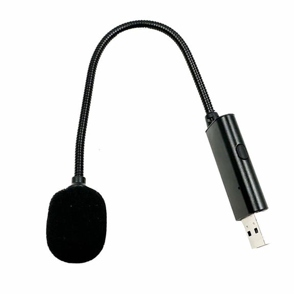 HannLk USB Microphone Omnidirectional USB Microphone for Games Chat