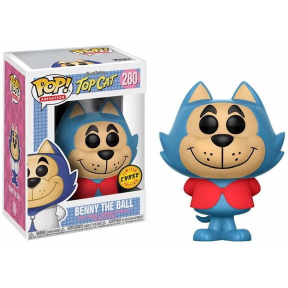 Hanna-Barbera Funko POP! Animation Benny the Ball Vinyl Figure (Red Shirt Chase Version)
