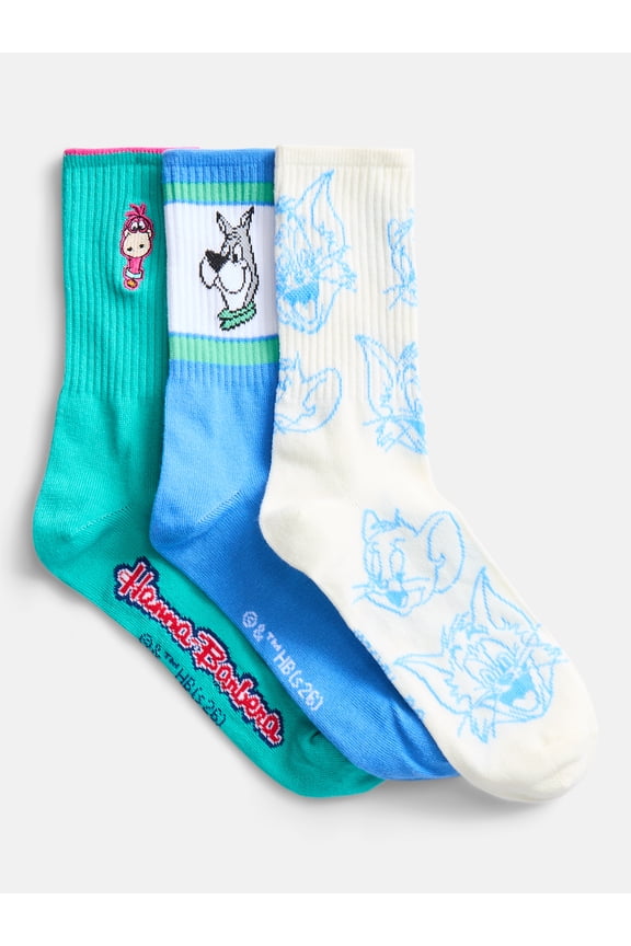 Men's Crew Socks, 3-Pack