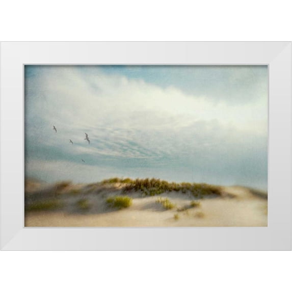 Hanna, Dawn D. 14x11 White Modern Wood Framed Museum Art Print Titled - Dunes 1