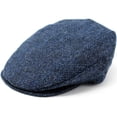 thumbnail image 1 of Hanna Hats of Donegal Harris Scottish Tweed 100% Wool Vintage Flat Driving Cap Handcrafted in Ireland, 1 of 6