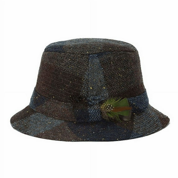 Hanna Hats of Donegal Tweed 100% Wool Walking Hat Made in Ireland