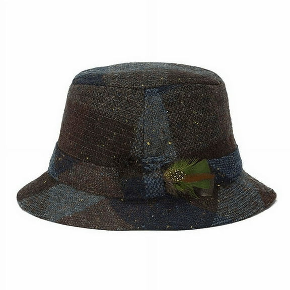 Hanna Hats of Donegal Tweed 100% Wool Walking Hat Made in Ireland