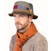 Hanna Hats of Donegal Tweed 100% Wool Walking Hat Made in Ireland