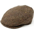 thumbnail image 1 of Hanna Hats of Donegal Vintage Flat Cap 100% Wool Tweed Men's Irish Hat Handcrafted in Ireland, 1 of 6