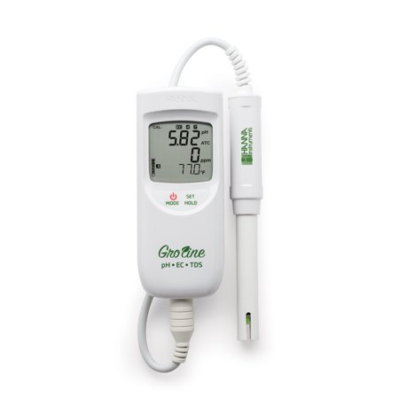 Hanna Instruments HI9814 GroLine Waterproof Portable pH/EC/TDS Meter
