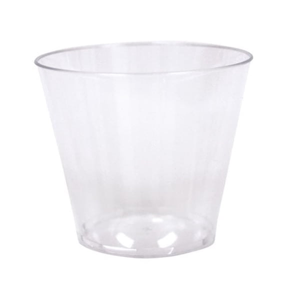 Hanna K Buffet Tumbler, Round, 5 Oz, Clear, 20 Ct