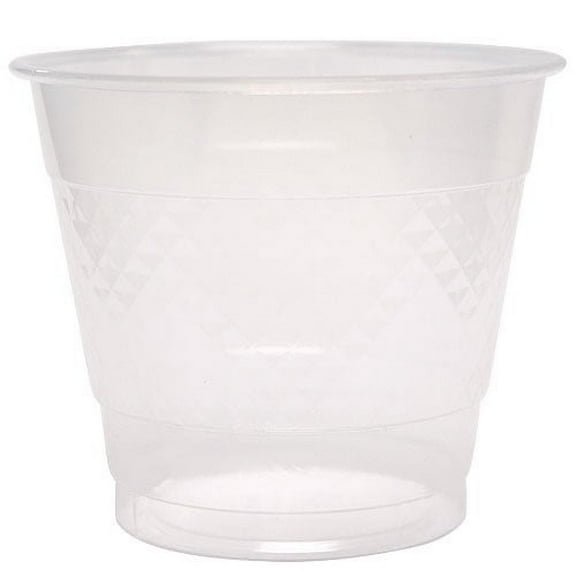 Hanna K Plastic Cups, 9 Oz, Clear, 50 Ct