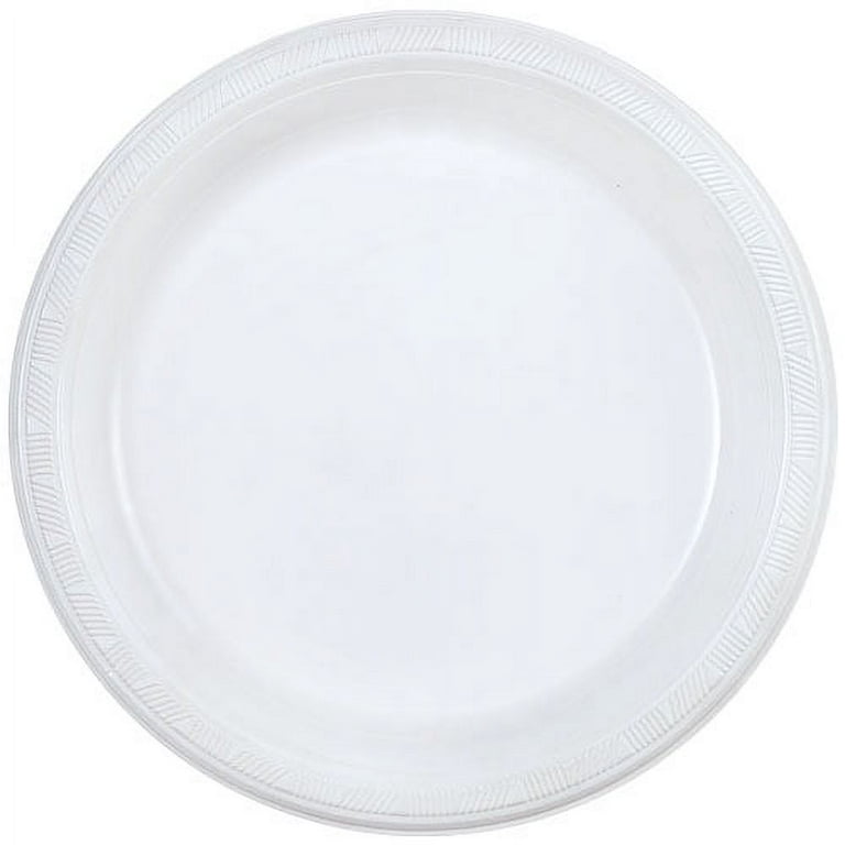 White Extra Sturdy Paper Dinner Plates, 10in, 50ct White | Party