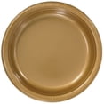 thumbnail image 1 of Hanna K. Signature Gold Plastic Party Plates, Round, 10", 50 Count, 1 of 2