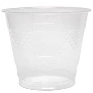 Hanna K. Signature Plastic Cup Extra Heavy Clear 9 oz HS