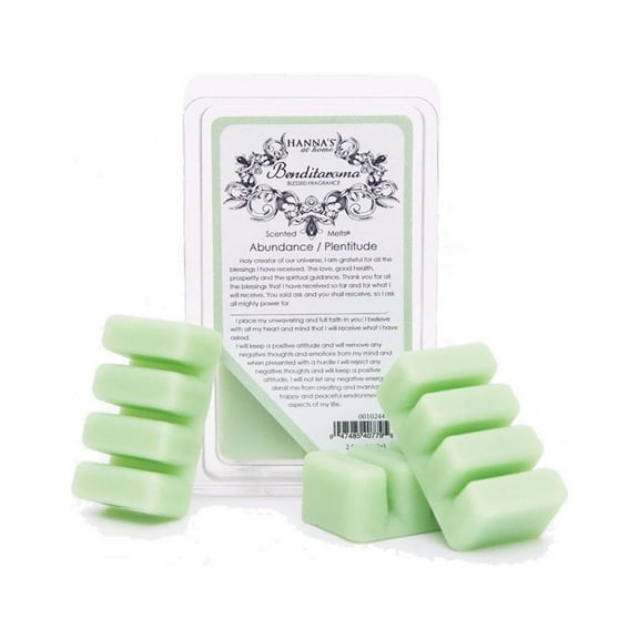 Hanna's Benditaroma Blessed Fragrance Wax Melts Tart Bar, Abundance/Plentitude, 2.5oz