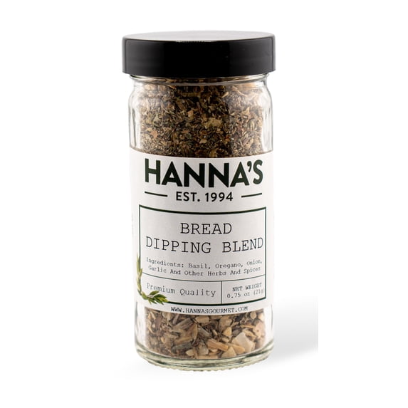 Hanna's Bread Dipping Blend, 4 fl oz Jar