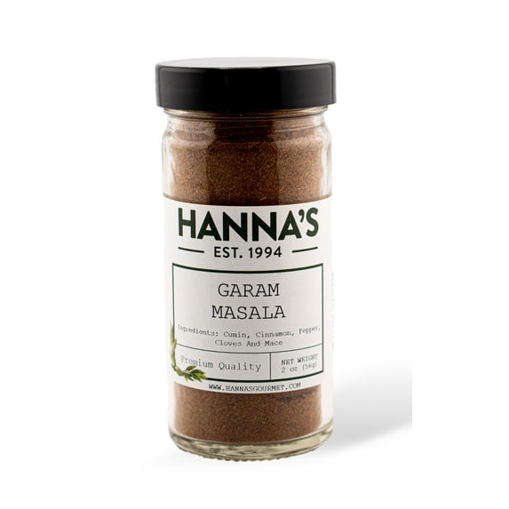 Hanna's Garam Masala, 4 fl oz Glass Jar