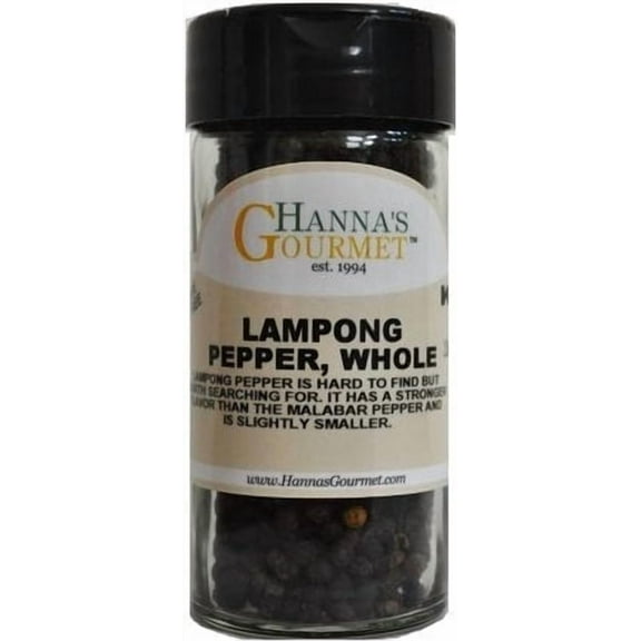 Hanna's Pepper Lampong, 4 fl oz Glass Jar