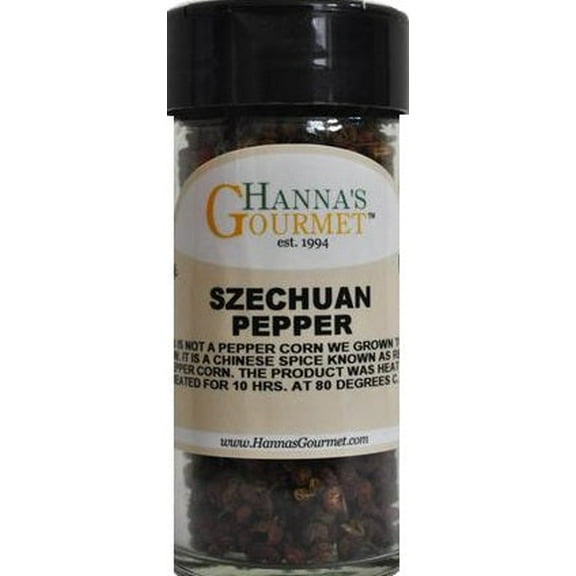 Hanna's Pepper Szechuan, 4 fl oz Glass Jar