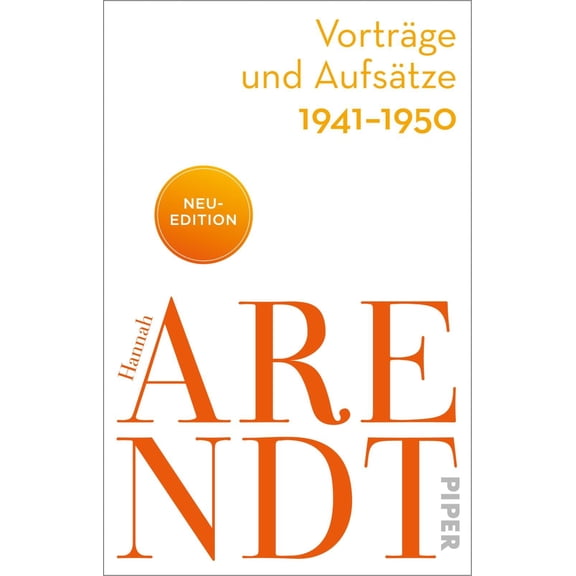 Hannah Arendt,Thomas Meyer Vortrge und Aufstze 19411950 (Paperback)