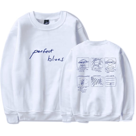 Hannah Bahng Merch Perfect Blue Crew Neck Sweatshirt Uni Fashion hannah-bahng-merch-perfect-blue-crew-neck-sweatshirt-uni-fashion