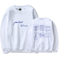 thumbnail image 1 of Hannah Bahng Merch Prefect Blue Drew Crewneck Men Women Long Sleeve Hoodie Streetwear Pullover Top, 1 of 3
