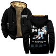 thumbnail image 1 of Hannah Bahng The Misunderstood Tour 2025 Zipper Hoodies Women Men Jacket Parkas Long Sleeve Fashion Streetwear Coat, 1 of 3
