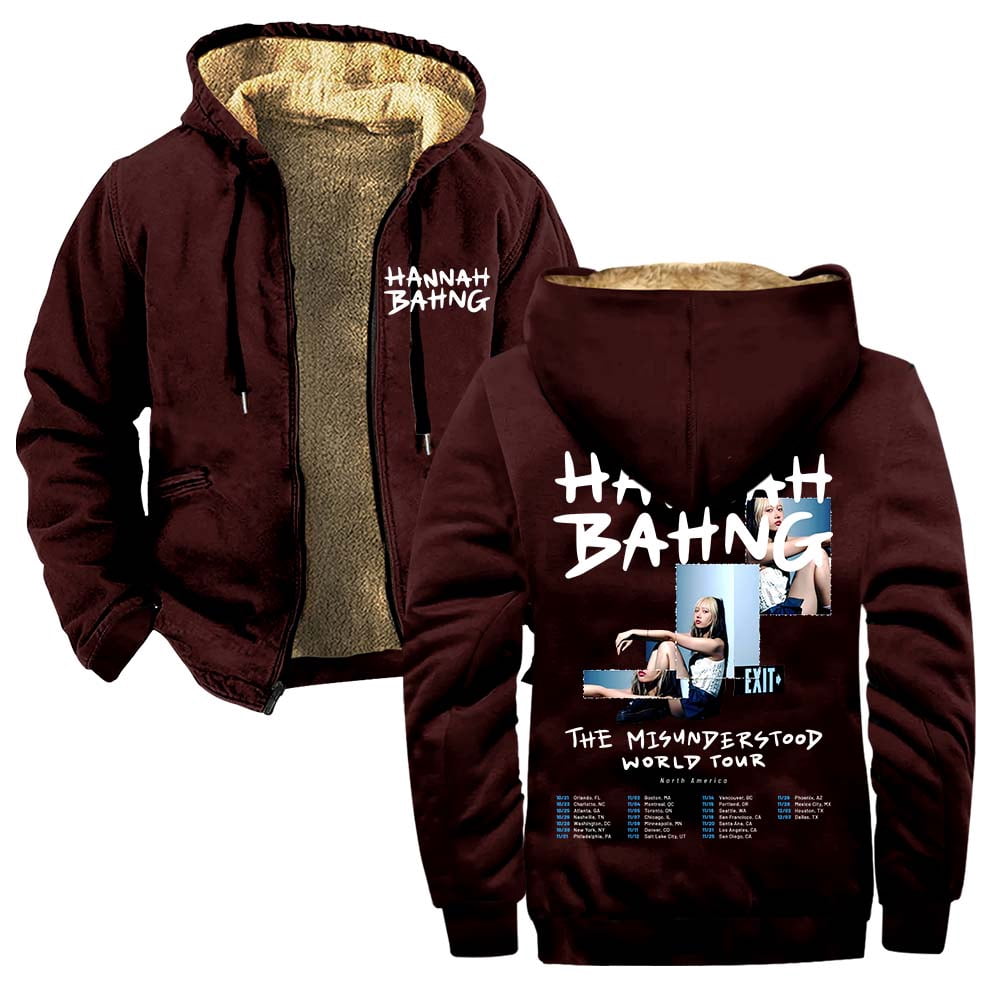 Hannah Bahng The Misunderstood Tour 2025 Zipper Hoodies Women Men hannah-bahng-the-misunderstood-tour-2025-zipper-hoodies-women-men