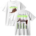thumbnail image 1 of Hannah Berner None Of My Business Tour Cotton T-Shirt Women Men Fashion Crewneck Short Sleeve Tee, 1 of 3