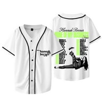 Hannah Berner None Of My Business Tour Merch Baseball Jacket V-neck Short Sleeve T-shirts