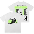 thumbnail image 1 of Hannah Berner None Of My Business Tour Merch Wash T-Shirts Unisex Cotton Short Sleeve Tee, 1 of 6