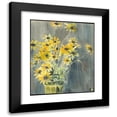 thumbnail image 1 of Hannah Borger Overbeck 20x23 Black Modern Framed Museum Art Print Titled - Vase with Blackeyed Susans (circa 1915), 1 of 5