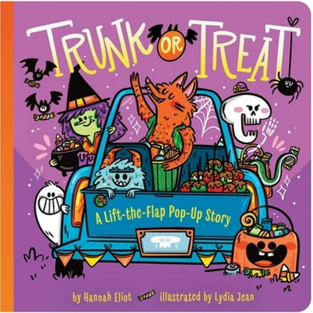 Pre-Owned Trunk or Treat: A Lift-The-Flap Pop-Up Story (Board book) 1665954698 9781665954693