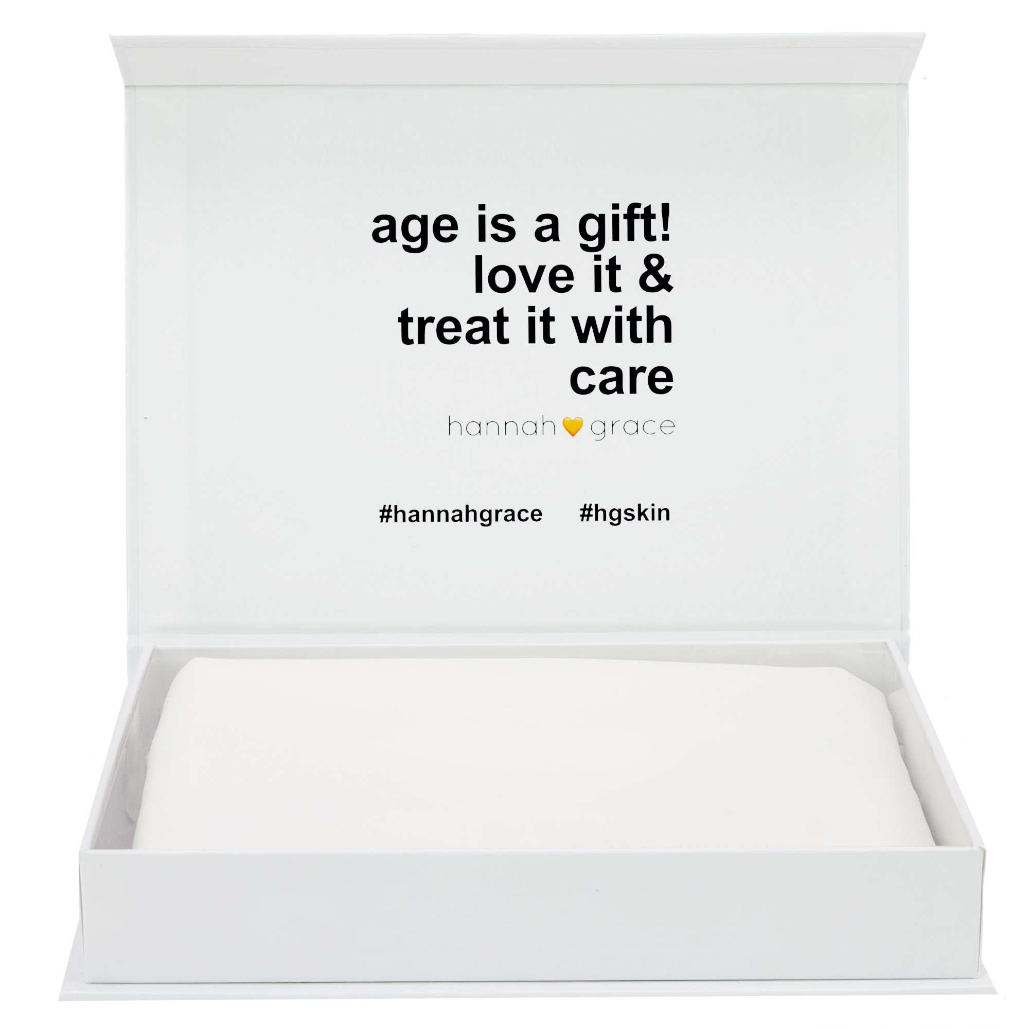 Hannah Grace Pure 6A Grade Silk Pillowcase Dermatologically Designed to Prevent Wrinkles, Fine Lines and Hair Tangles