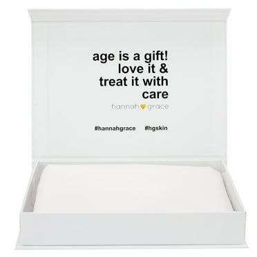 Hannah Grace Pure 6A Grade Silk Pillowcase Dermatologically Designed to Prevent Wrinkles, Fine Lines and Hair Tangles