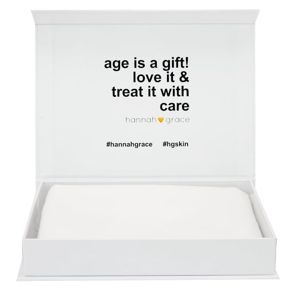 Hannah Grace Pure 6A Grade Silk Pillowcase Dermatologically Designed to Prevent Wrinkles, Fine Lines and Hair Tangles