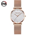 thumbnail image 1 of Hannah Martin Top Brand Women's Watch Fashion Luxury Frosted Star Design Japanese Movement Women's Quartz Watches Dating Jewelry, 1 of 10