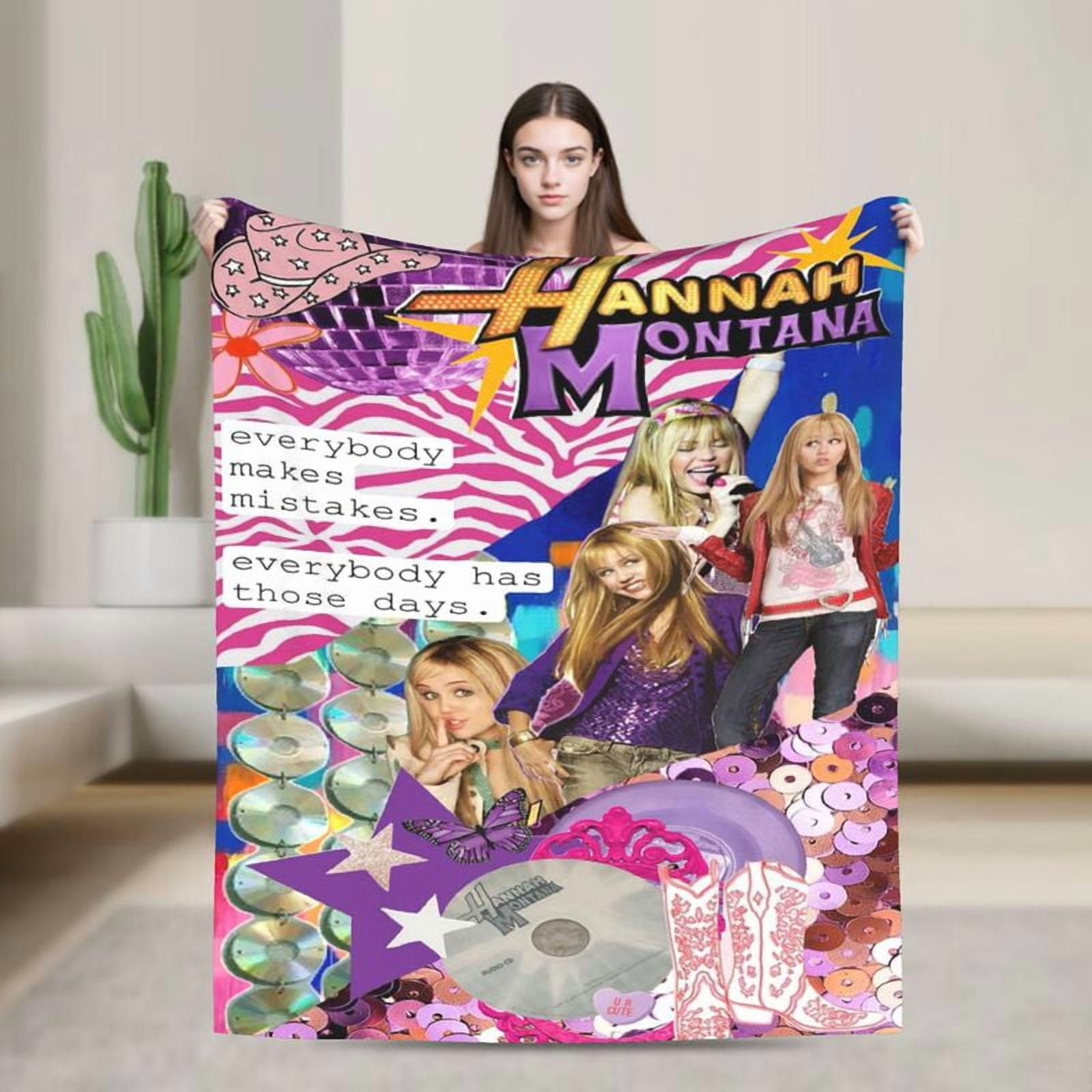 Hannah Montana Flannel Blanket - Hannah Montana Ultra Soft Cozy Plush ...